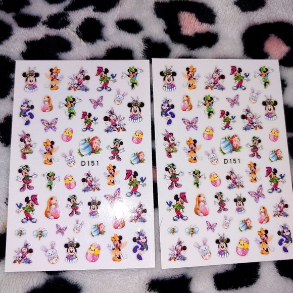 Makeup Disneys Mickey And Minnie Nail Stickers Poshmark
